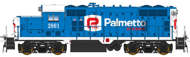 PRE-ORDER: InterMountain 49843(S)-01 - EMD GP16 (DCC and Sound) Palmetto Railway 2001 - HO Scale