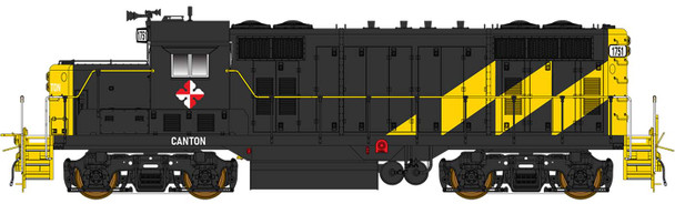 PRE-ORDER: InterMountain 49844-02 - EMD GP16 w/ DCC Non Sound Canton Steel 1751 - HO Scale