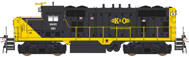 PRE-ORDER: InterMountain 49848-01 - EMD GP16 (DCC without Sound) Webb Asset Management/Watco (WAMX) K&O 1001 - HO Scale