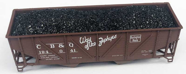 Bowser/English's Model Railroad 3-1531 - Coal Load 2-pack for Proto/Walthers 50T War Emerg Hopper  - HO Scale