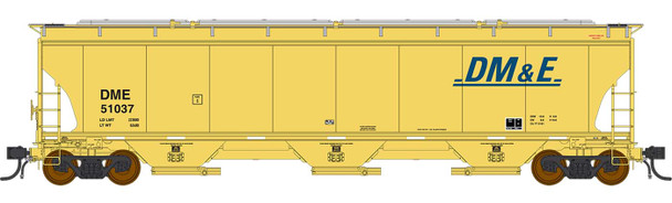 InterMountain 472105-01 - Trinity 5161 Cu. Ft. 3 Bay Covered Hopper Dakota, Minnesota & Eastern (DME) 51005 - HO Scale
