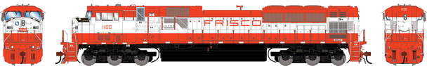 PRE-ORDER: Athearn Genesis 2584 - EMD SD90MAC-H PH I (DCC and Sound) St Louis - San Francisco "Frisco" (SLSF) 1100 - HO Scale