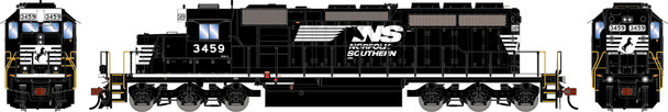 PRE-ORDER: Athearn 2962 - EMD SD40-2 DC Silent Norfolk Southern (NS) 3459 'Ex-BN 2010s' - HO Scale