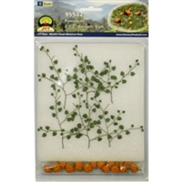 JTT 595532 - Pumpkin Patches: 6/pk  - 2-1/2in    - O Scale