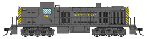 PRE-ORDER: Walthers Mainline 910-10722 - ALCo RSC2 DC Silent Soo Line (SOO) 369 - HO Scale