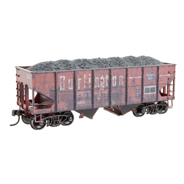 Micro-Trains Line 2500003 - 2-Bay Open Hopper Chicago, Burlington & Quincy (CB&Q) 189073 - HO Scale Kit