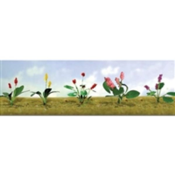 JTT 595562 - Flower Plants Assortment: #3 - 10/pk    - O Scale