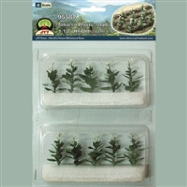 JTT 595587 - Tobacco Plants:  10/pk    - O Scale