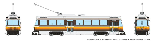 PRE-ORDER: Rapido 702021 - TTC Canadian Light Rail Vehicle (DC Silent) Buffalo  - HO Scale