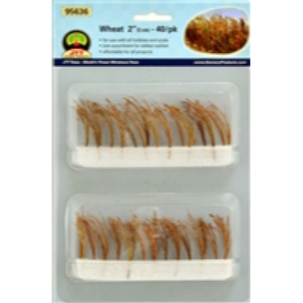 JTT 595636 - Wheat:  40/pk - 2"    - O Scale