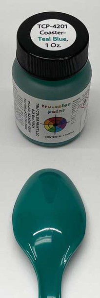 Tru-Color Paint 4201 - Acrylic Paint - 1oz/29.6mL - Coaster Teal Blue