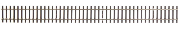 Walthers Track 948-70001 - Code 70 Nickel Silver Flex Track with Wood Ties 36" 5 pc bundle - HO Scale