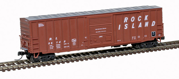 Atlas Master 50006361 - 50' Precision Design Box Car Rock Island (RI) 36142 - N Scale