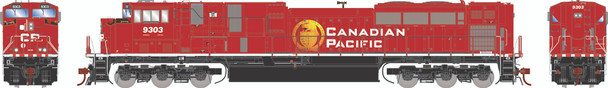 Athearn Genesis 1048 - EMD SD90MAC-H Ph2 (DCC and Sound) Canadian Pacific (CP) 9303 - HO Scale