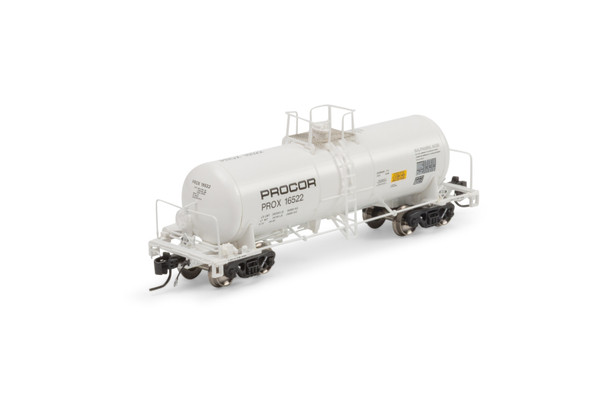 Athearn Genesis N15322 - 13,000 Gallon Tank Car Procor (PROX) 16522 - N Scale