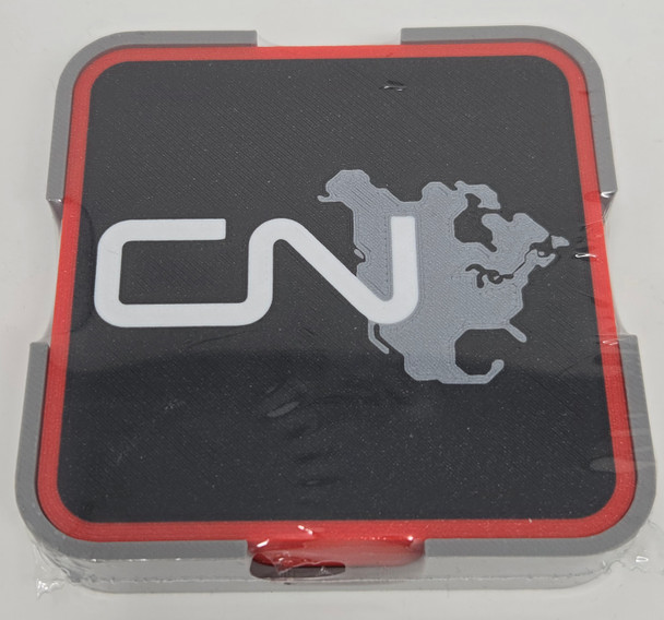 Paducah Custom Shops CANNSQ01 - Coaster 4-Pack (Square) Canadian National (CN)