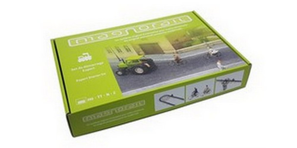 Magnorail BF-2 - Expert Starter Kit + 2 Cyclists HO/OO - Multi Scale Kit