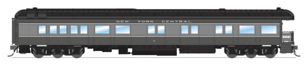 Broadway Limited 8956 - Pullman Heavyweight Business Car New York Central (NYC) 11 - HO Scale