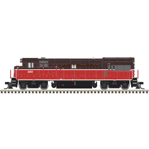 PRE-ORDER: Atlas Master Gold 40006192 - GE U23B (DCC and Sound) Naugatuck Railroad Company (NAUG) 2203 with ditch lights - N Scale