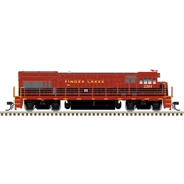 PRE-ORDER: Atlas Master Gold 10004921 - GE U23B (DCC and Sound) Finger Lakes Railway (FGLK) 2201 with ditch lights - HO Scale
