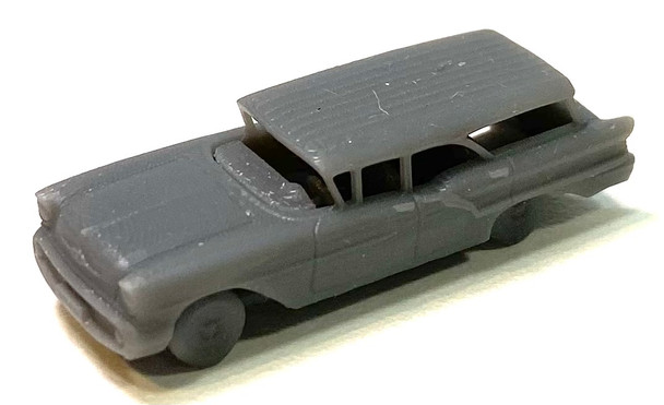 Showcase Miniatures/MadAboutCars J19N-C - '57 "O" Series Wagon  - N Scale
