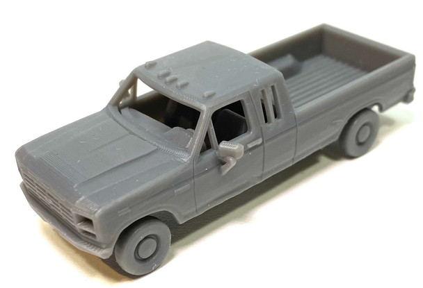 Showcase Miniatures/MadAboutCars J1HO-B - '82-'86 F-Series Extended Cab  - HO Scale