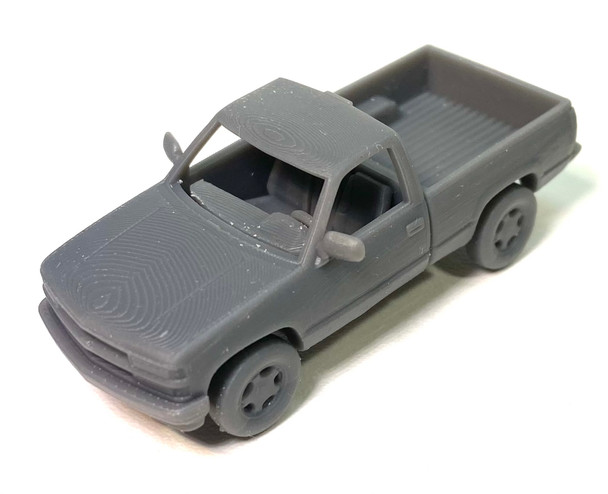 Showcase Miniatures/MadAboutCars J2HO-A - '90-'98 CS Series Standard Short Bed  - HO Scale