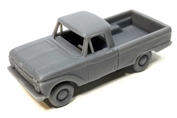 Showcase Miniatures/MadAboutCars J4HO-A - '66 F Series Regular Bed  - HO Scale