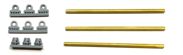 Showcase Miniatures 2389 - Bridge Mast Mounts  - HO Scale