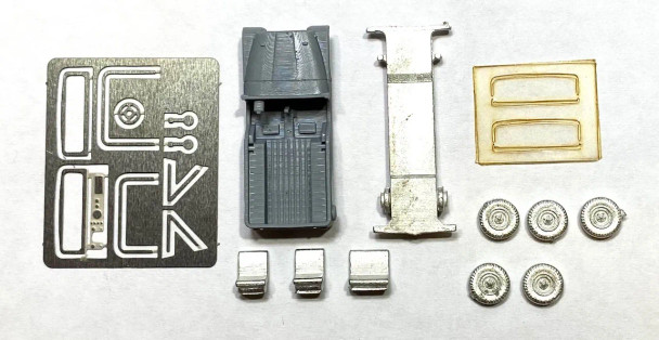 Showcase Miniatures 168 - CJ6 Jeep  - N Scale Kit