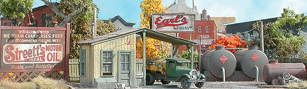 Bar Mills 0802 - Earl's Oil  - HO Scale Kit