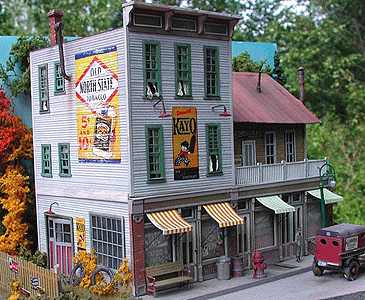 Bar Mills 0882 - The Gravely Building  - HO Scale Kit