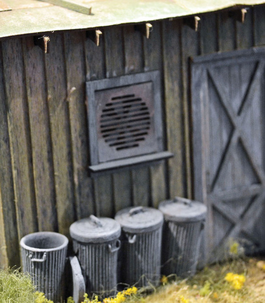 Bar Mills 02015 - Window Vent Fans pkg(8)  - HO Scale