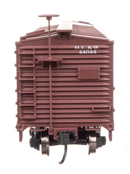 Walthers Mainline 910-40175 - 40' Double Sheathed Wood Boxcar Delaware, Lackawanna & Western (DL&W) 44044 - HO Scale
