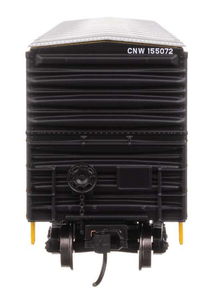 Walthers Mainline 910-46032 - 50' ACF Exterior Post Dreadnaught End Plate B Boxcar Chicago & Northwestern (CNW) 155290 - HO Scale
