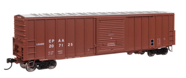 Walthers Mainline 910-46035 - 50' ACF Exterior Post Dreadnaught End Plate B Boxcar Canadian Pacific (CPAA) 207143 - HO Scale