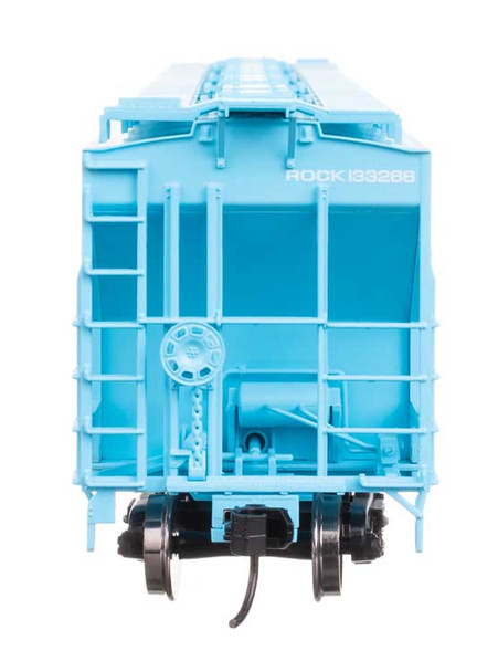 Walthers Mainline 910-49067 - 57' Trinity 4750 3-Bay Covered Hopper Rock Island (ROCK) 133275 - HO Scale