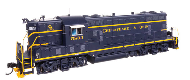 Walthers Proto 920-49418 - EMD GP7 (DC Silent) Chesapeake & Ohio (C&O) 5806 - HO Scale