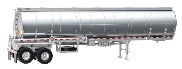 Walthers SceneMaster 949-12360 - Petroleum Tank Trailer Painted Unlettered  - HO Scale