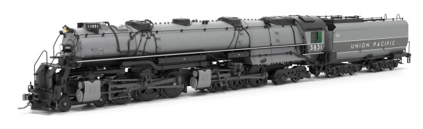 PRE-ORDER: Broadway Limited 9916 - ALCo 4-6-6-4 Challenger CSA-2 (DC Silent) Union Pacific (UP) 3831 Two-tone Gray Fantasy Paint - HO Scale