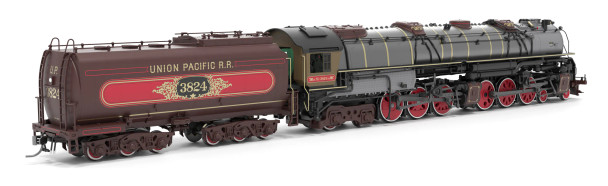 PRE-ORDER: Broadway Limited 9920 - ALCo 4-6-6-4 Challenger CSA-2 (DC Silent) Union Pacific (UP) 3824 Ornate 1800's Fantasy Paint - HO Scale