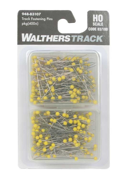 Walthers Track 948-83107 - Code 83 / Code 100 Track Fastening Pins Approximately 400  - HO Scale