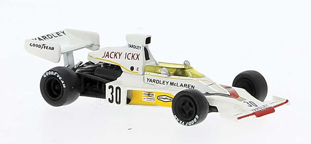 Brekina 22956 - 1975 McLaren M23D Jackie Ickx #23  - HO Scale