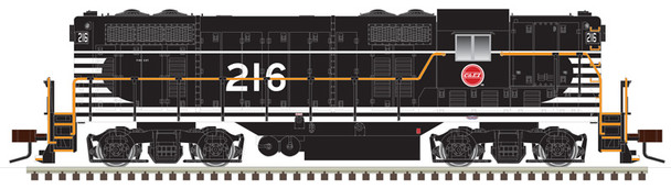 Atlas 10003958 - EMD GP7 (DCC and Sound) Missouri Pacific (MP) 216 (C&EI Buzzsaw Patch) - HO Scale