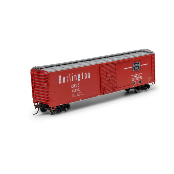 Athearn Roundhouse 15094 - 50' PS-1 Single Sliding Door Box Chicago, Burlington & Quincy (CB&Q) 22850 - HO Scale