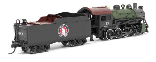 PRE-ORDER: Broadway Limited 8383 - 2-8-0 Consolidation (Paragon4 Sound/DC/DCC/Smoke) Great Northern (GN) 1145 - N Scale