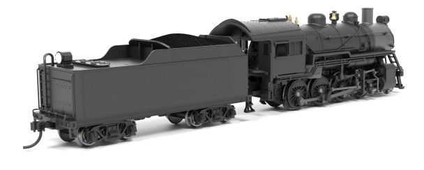 PRE-ORDER: Broadway Limited 8391 - 2-8-0 Consolidation (Paragon4 Sound/DC/DCC/Smoke) Unlettered  - N Scale