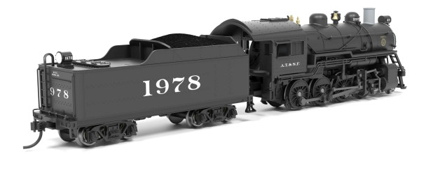 PRE-ORDER: Broadway Limited 8398 - 2-8-0 Consolidation (DC Silent) Atchison, Topeka and Santa Fe (ATSF) 1978 - N Scale
