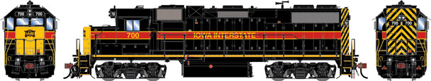 PRE-ORDER: Athearn Genesis 2658 - EMD GP38-2 (DC Silent) Iowa Interstate (IAIS) 700 - HO Scale