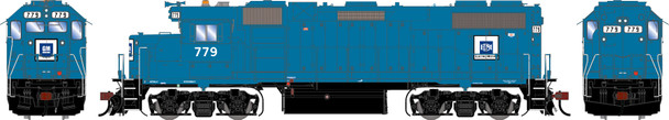 PRE-ORDER: Athearn Genesis 2692 - EMD GP38-2 (DCC and Sound) Electro-Motive Diesel Demonstrator (EMDX) 779 - HO Scale